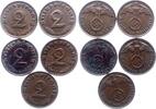 Drittes Reich 2 Reichspfennig -