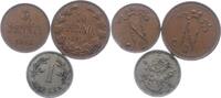 Finnland 10 Penniä Nikolaus II. von Russland 1894-1917. -