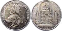 Salzburg Silbermedaille Sigismund von Schrattenbach 1753-1771. -