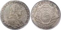 Salzburg Taler Hieronymus Graf Colloredo 1772-1803. -