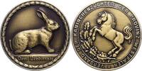 Tierzucht Bronzemedaille Kaninchen -