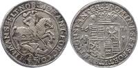 Mansfeld-vorderortische Linie zu Bornstedt 1/3 Taler Franz Maximilian und Franz Heinrich 1644-1692. -