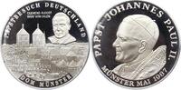 Silbermedaille 1987 Münster-Stadt  Polierte Platte
