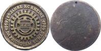 Rheine Bronzegussmedaille Stadt 1600-2000. -