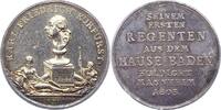 Baden-Durlach Silbermedaille Karl Friedrich 1738-1806. -