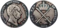 Bayern Kronentaler Maximilian I. Joseph 1806-1825. -