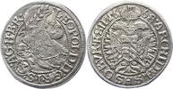 Haus Habsburg 3 Kreuzer Leopold I. 1657-1705. -