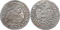 Haus Habsburg 3 Kreuzer Leopold I. 1657-1705. -