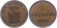 Sachsen-Meiningen Kreuzer Bernhard Erich Freund 1803-1866. -