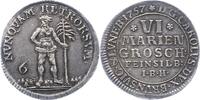 Braunschweig-Wolfenbüttel 6 Mariengroschen Karl I. 1735-1780. -