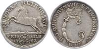 Braunschweig-Wolfenbüttel 4 Mariengroschen Feinsilber Karl I. 1735-1780. -