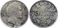 Bayern 1/2 Gulden Ludwig I. 1825-1848. -