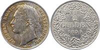 Württemberg 1/2 Gulden Wilhelm I. 1816-1864. -