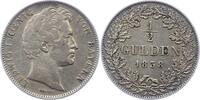 Bayern 1/2 Gulden Ludwig I. 1825-1848. -