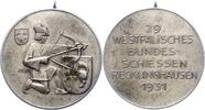 Recklinghausen Silbermedaille Stadt. -