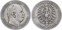 Preußen 2 Mark Wilhelm I. 1861-1888. -