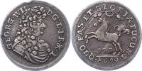 Braunschweig-Lüneburg-Celle Silberabschlag vom 1 Dukaten Georg Wilhelm 1665-1705. -