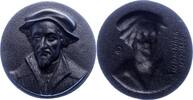 Personenmedaillen Geschwärzte Eisengussmedaille Melanchthon, Philipp *1497 Bretten/Unterpfalz, +1560 Wittenberg, deutscher Humanist und Reformator. -