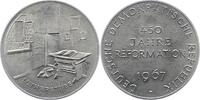 Reformation Neusilber Medaille 450-Jahrfeier der Reformation 1967. -