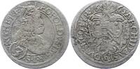 Haus Habsburg 3 Kreuzer Leopold I. 1657-1705. -