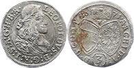 Haus Habsburg 3 Kreuzer Leopold I. 1657-1705. -