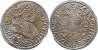 Haus Habsburg 3 Kreuzer Leopold I. 1657-1705. -