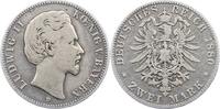 Bayern 2 Mark Ludwig II. 1864-1886. -