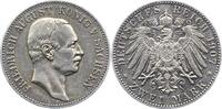Sachsen 2 Mark Friedrich August III. 1904-1918. -