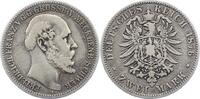Mecklenburg-Schwerin 2 Mark Friedrich Franz II. 1842-1883. -