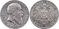 Baden 2 Mark Friedrich I. 1856-1907. -