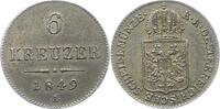 Haus Habsburg 6 Kreuzer Franz Joseph I. 1848-1916. -