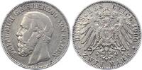 Baden 2 Mark Friedrich I. 1856-1907. -