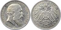 Baden 2 Mark Friedrich I. 1856-1907. -