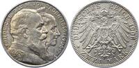 Baden 2 Mark Friedrich I. 1856-1907. -