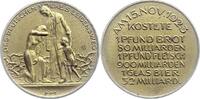 Medicina in nummis Bronzemedaille Notzeiten und Teuerung -