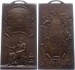 Vereinigte Staaten von Amerika Bronzeplakette Neu England. -