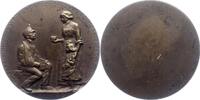 Haus Habsburg Einseitige Bronzemedaille Franz Joseph I. 1848-1916. -