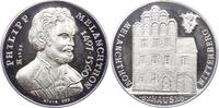 Personenmedaillen Silbermedaille Melanchthon, Philipp *1497 Bretten/Unterpfalz, +1560 Wittenberg, deutscher Humanist und Reformator. -