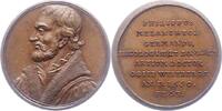 Reformation Bronzemedaille Suiten-Medaille aus der Serie der Reformatoren von Dassier von 1720-1722, je 28 mm. -