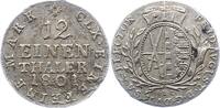 Sachsen-Albertinische Linie 1/24 Taler Friedrich August III. 1763-1806. -