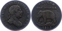 Ceylon (Sri Lanka) Stuiver Britisch 1796-1948. -