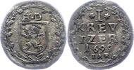 Hessen-Darmstadt 1 Kreuzer Ernst Ludwig 1678-1739. -