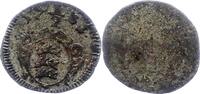 Württemberg Einseitiger 1/2 Kreuzer Eberhard Ludwig 1693-1733. -