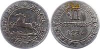 Lauenburg 2 Schilling Georg II. von Braunschweig-Calenberg-Hannover 1727-1760. -