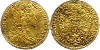 Haus Habsburg Dukat Gold Karl VI. 1711-1740. -