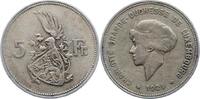 Luxemburg 5 Francs Charlotte 1919-1964. -