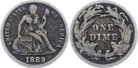 Vereinigte Staaten von Amerika 10 Cent Neu England. -