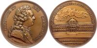 Frankreich Bronzemedaille Ludwig XV. 1715-1774. -