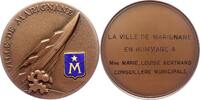 Frankreich Bronzemedaille Republik 1940-2100. -