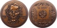 Personenmedaillen Bronzemedaille Ruskin, John *1819, London, + 1900 Brantwood, Lake District in Cumbria, Englischer Schriftsteller, Maler, Sozialreformer, Kunsth -